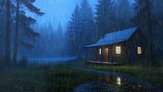 Fall Asleep With The Soothing Sounds Of Rain And Thunder | ASMR, Meditation, Relax with Rain Sounds