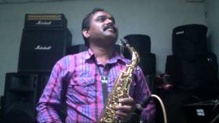 CHANDNI - lagi aaj sawan saxophone cover cover by abhijit 09492571935