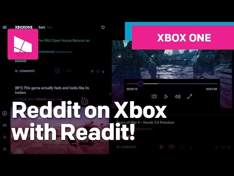 Hands-on: Readit (for Reddit) on Xbox One! Hands-on: Readit (for Reddit) on Xbox One!