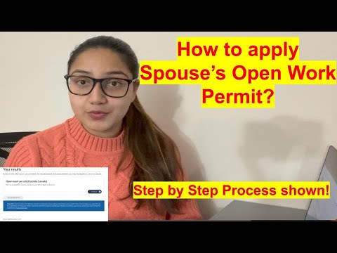 How To Apply/ Extend Spouse's Open Work Permit?| Canada| Step By Step ...