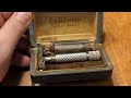 gillette aristocrat 21 1949 made in england british vintage