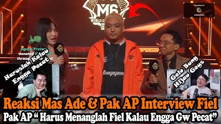 Reaksi Mas Ade \u0026 Pak AP Interview Fiel | Pak AP : Harus Menanglah Fiel Kalau Engga Gw Pecat