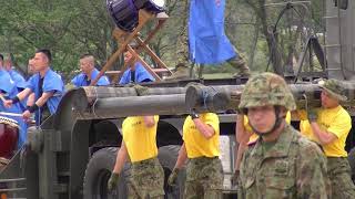 2019 水陸機動団創隊1周年及び相浦駐屯地創立64周年　水陸機動団体操