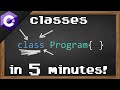 C# classes 📦