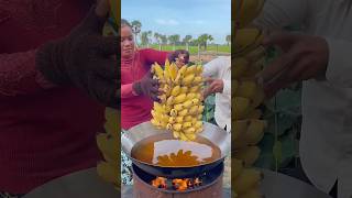 China's Unusual Fried Banana Recipe #shorts