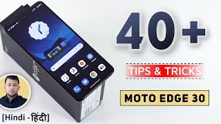 Motorola Edge 30 Tips & Tricks | 40+ Special Features - TechRJ