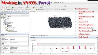 Meshing in ANSYS/ Local Mesh Control/ Part-2