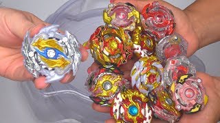 ZWEI LONGINUS vs ALL SPRIGGAN SPRYZEN BEYS | Beyblade Burst GT ベイブレードバーストガチンコ