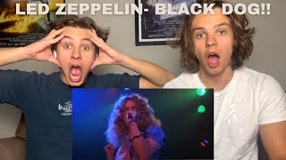 Twins React To Led Zeppelin- Black Dog!!!