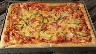 Party Pizza Recipe with Perfect Mesurements 😍 Recipe By Chef Hafsa | Hafsas Kitchen