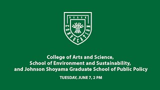 Spring Convocation 2022 – June 7, 2PM