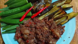 how to cook BAGOONG ALAMANG | with okra at talong (@friendscharmingtv4620 )