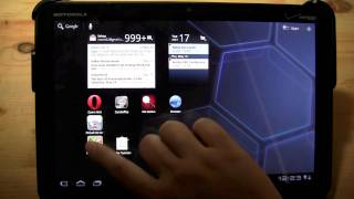 Android 3.1 on the Motorola Xoom Walk Through