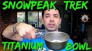 Snowpeak Titanium Bowl