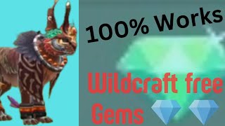 Wildcraft free gems 100% works