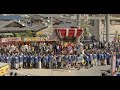 2024年小豆島 土庄八幡神社 例大祭 大鳥居前編｜小瀬太鼓台｜千軒太鼓台｜柳太鼓台｜鹿島太鼓台｜本町太鼓台｜吉ケ浦太鼓台｜大木戸太鼓台｜sony｜a6700