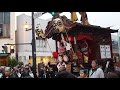 飯能まつり　令和元年　山車巡行　二丁目の山車　2019 11 3 hanno festival 41