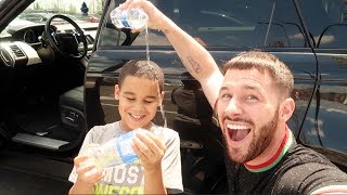 CRAZY RANDOM WATER FIGHT!!!