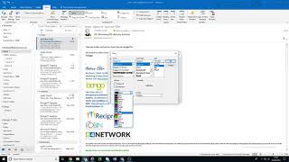 Conditional Formatting In Outlook 2016 - Colour Code Emails