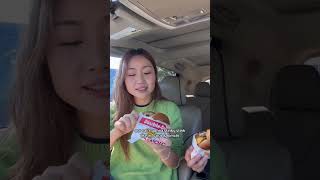 Trying Kimchi with my In-N-Out burger!🍔 #kimchi #innout #burger #mukbang