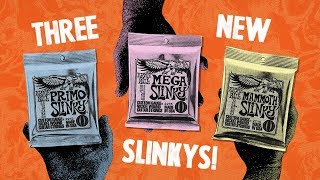 NEW! Ernie Ball's Primo, Mega, and Mammoth Slinkys