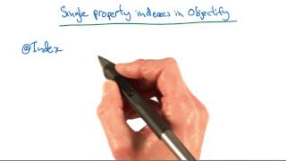 Suppressing Single Property Indexes - Developing Scalable Apps with Java