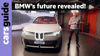 BMW iX3 2025 successor concept walk-around preview: New Porsche Macan electric car rival takes shape
