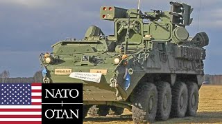 U.S. Army, NATO. Powerful new M-SHORAD systems strengthen short-range air defense capabilities.