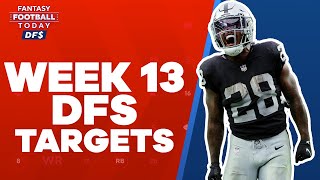 NFL DFS Week 12 RECAP & Early Week 13 PICKS & TARGETS | 2022 Fantasy Football Advice
