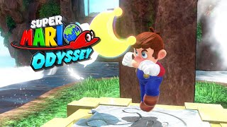 Super Mario Odyssey - Cascade Kingdom - Our First Power Moon - #1/880 - 100% Wal