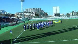 [東京クラチャン/U14](前) FC東京むさし(白) vs FC多摩(青)