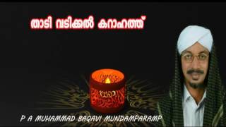 താടി വടിക്കൽ കറാഹത്ത്.. P A MUHAMMAD BAQAVI MUNDAMPARAMP