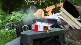 light bulb explodes high speed HD