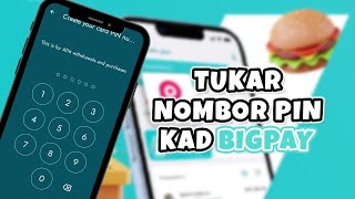 Cara Tukar Nombor Pin Kad BigPay