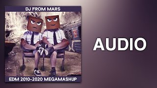 DJ from Mars - EDM 2010 to 2020 Megamashup ( Audio )