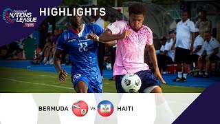 Concacaf Nations League 2022 Highlights | Bermuda vs Haiti