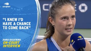 Daria Kasatkina On-Court Interview | 2023 US Open Round 2