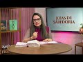 Aprendendo a virar a página! JÓIAS DE SABEDORIA - BISPA VANESSA LIMA