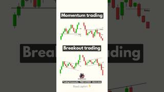 🔥 Momentum vs. Breakout Trading Explained! 📊💥 #TradingStrategy #MomentumTrading #breakouttrading