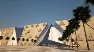 Egypt's NEW Pyramid The Grand Egyptian Museum 2023 - (Egyptology Pyramid Construction)