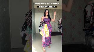 Meesho Summer Dresses #meeshosummerhaul #meeshodresshaul #shortsvideo #shorts #ytshorts #ytviral