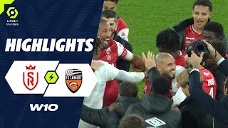 STADE DE REIMS - FC LORIENT (1 - 0) - Highlights - (SdR - FCL) / 2023-2024