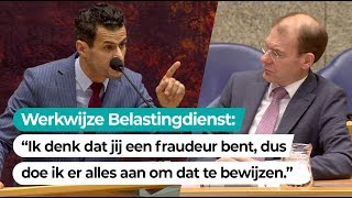 Azarkan (DENK) legt werkwijze Belastingdienst haarfijn uit