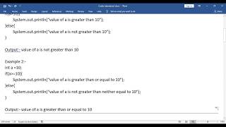 Java Tutorial | 07 | if else statement in java |