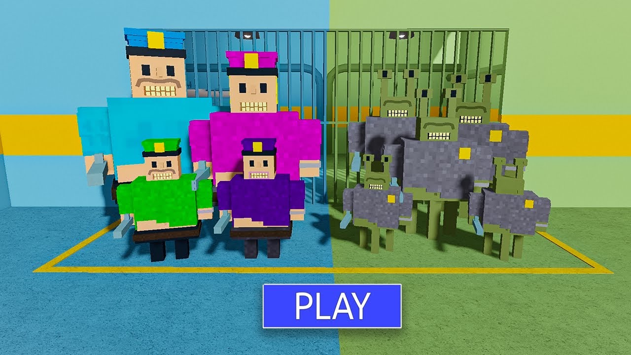 Minecraft Family Barry Vs Alien Minecraft In Barry S Prison Run