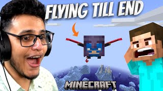 I Flew Till the End of My Minecraft World | My Minecraft World is Back!!