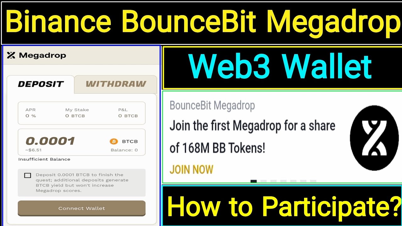 Binance BounceBit Megadrop | How To Participate? - YouTube