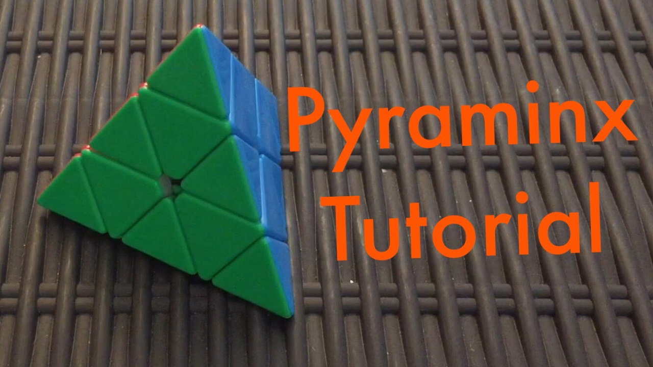 Pyraminx Tutorial 5 Algorithm Method Youtube