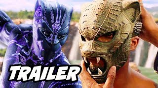 Black Panther Trailer 2 - Infinity War and Captain America Theory