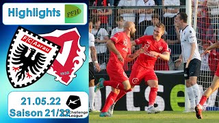 Highlights: FC Aarau vs FC Vaduz (21.05.22)